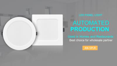 Panel de luz LED redonda