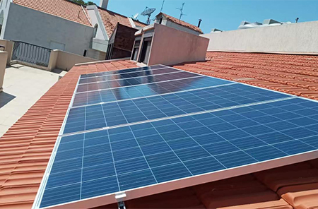 Proyecto de gobierno del sistema solar de 5.5KW para la aldea en el Líbano
