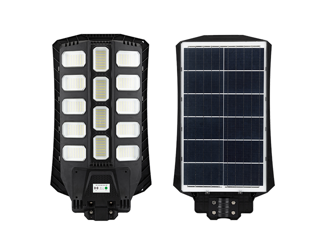 Sensor de movimiento IP65 impermeable al aire libre integrado solar led Luz de calle