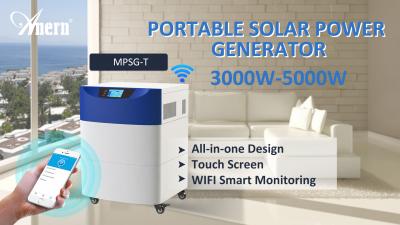 Generador de energía solar de pantalla táctil de alto rendimiento