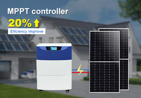 El Controlador Solar MPPT mejora en gran medida la eficiencia de carga más que 20%.
