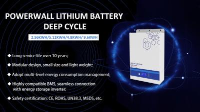 Ciclo profundo de la batería de litio Powerwall