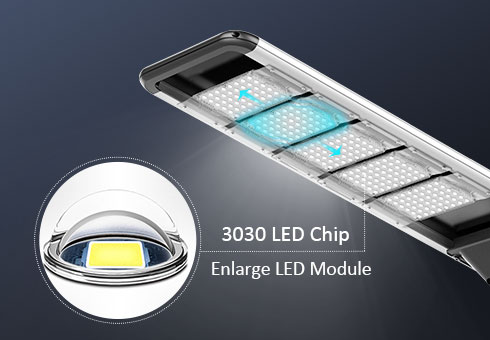 Diseño de módulo LED de capacidad ampliada, equipado con chips LED Bridgelux de alto brillo, mejorando el brillo en 30%.