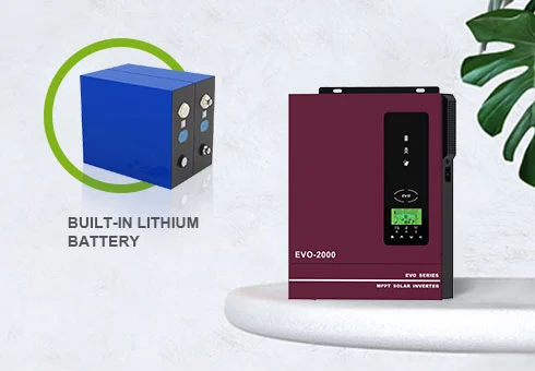 Compatible con la batería de litio, diseño de carga de batería inteligente para maximizar la vida útil de la batería.