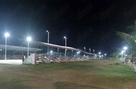 Proyecto de iluminación solar Perú People's Park