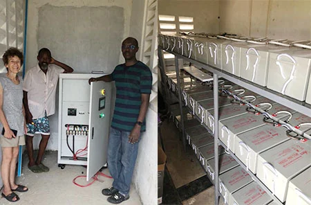 Proyecto de sistema de energía solar 50KW en Tanzania