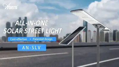 Luz de calle LED solar integrada todo en uno (AN-SLV)