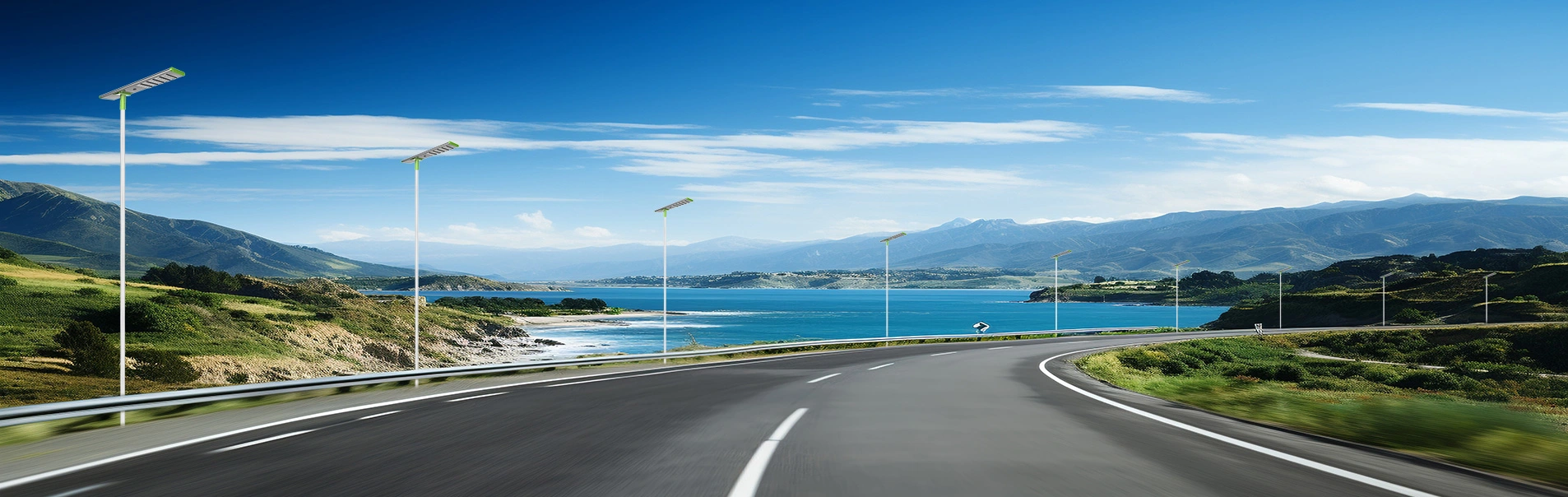 Luz de calle solar ajustable