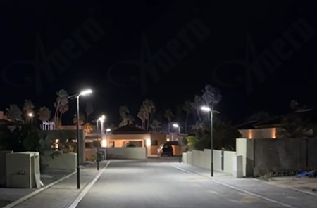 Curacao Seaside Holiday Park Proyecto de iluminación solar