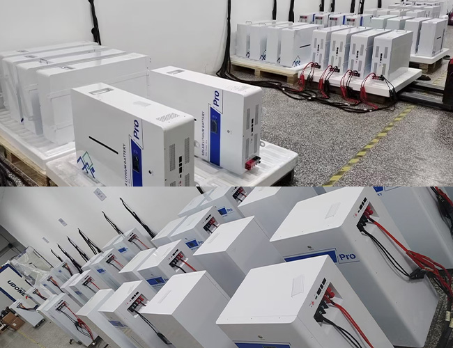 batería de litio para montaje en pared