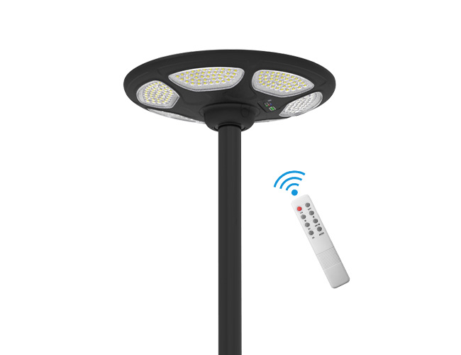 Luces solares redondas del jardín