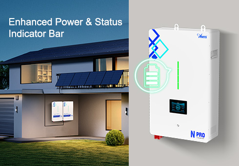 La Nueva barra indicadora proporciona una visualización más intuitiva y detallada del estado del poder, lo que garantiza que los usuarios estén siempre informados.