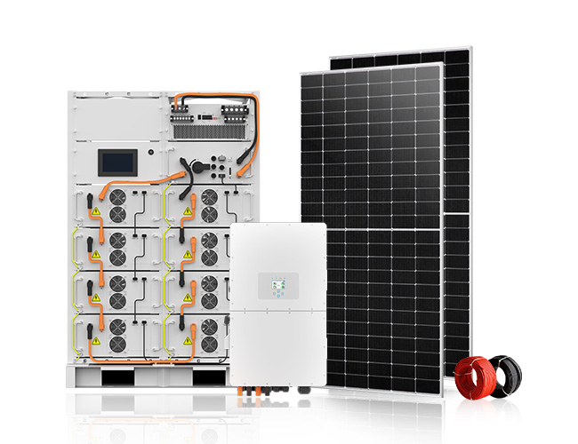 Sistema de energía solar comercial