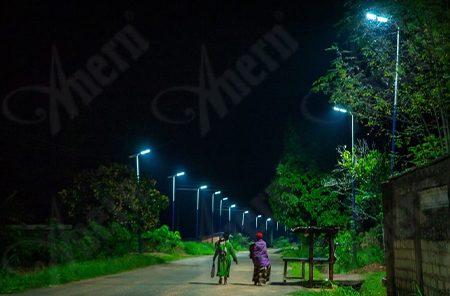 Government Federal Republic Solar Street Light Project in Nigeria