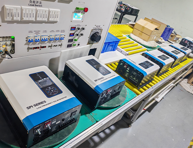 Inversor solar de baja frecuencia de fase dividida fuera de la rejilla