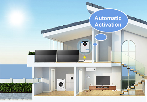 Equipado con una robusta capacidad de activación automática de batería de litio, se integra a la perfección con fuentes de CA y PV, maximizando el rendimiento y el uso de energía.