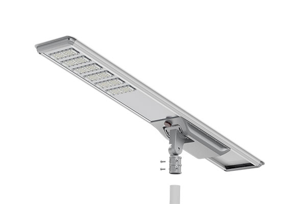 ¿Cómo configurar el tiempo para la farola solar con control remoto?